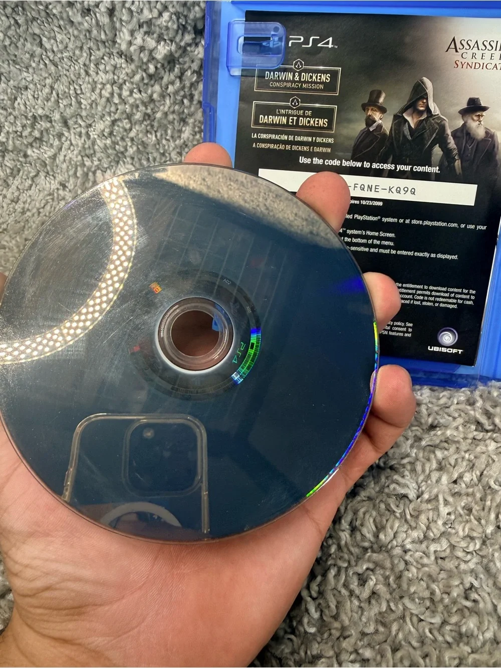 Assassin's Creed Syndicate for PS4 - Blue Case